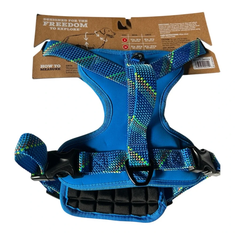 New Arcadia Trail® Quick Dry Dog Blue Harness M